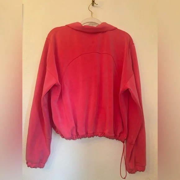 Lululemon Brushed Softstreme Half Zip Lip Gloss Pink - Picture 9 of 9